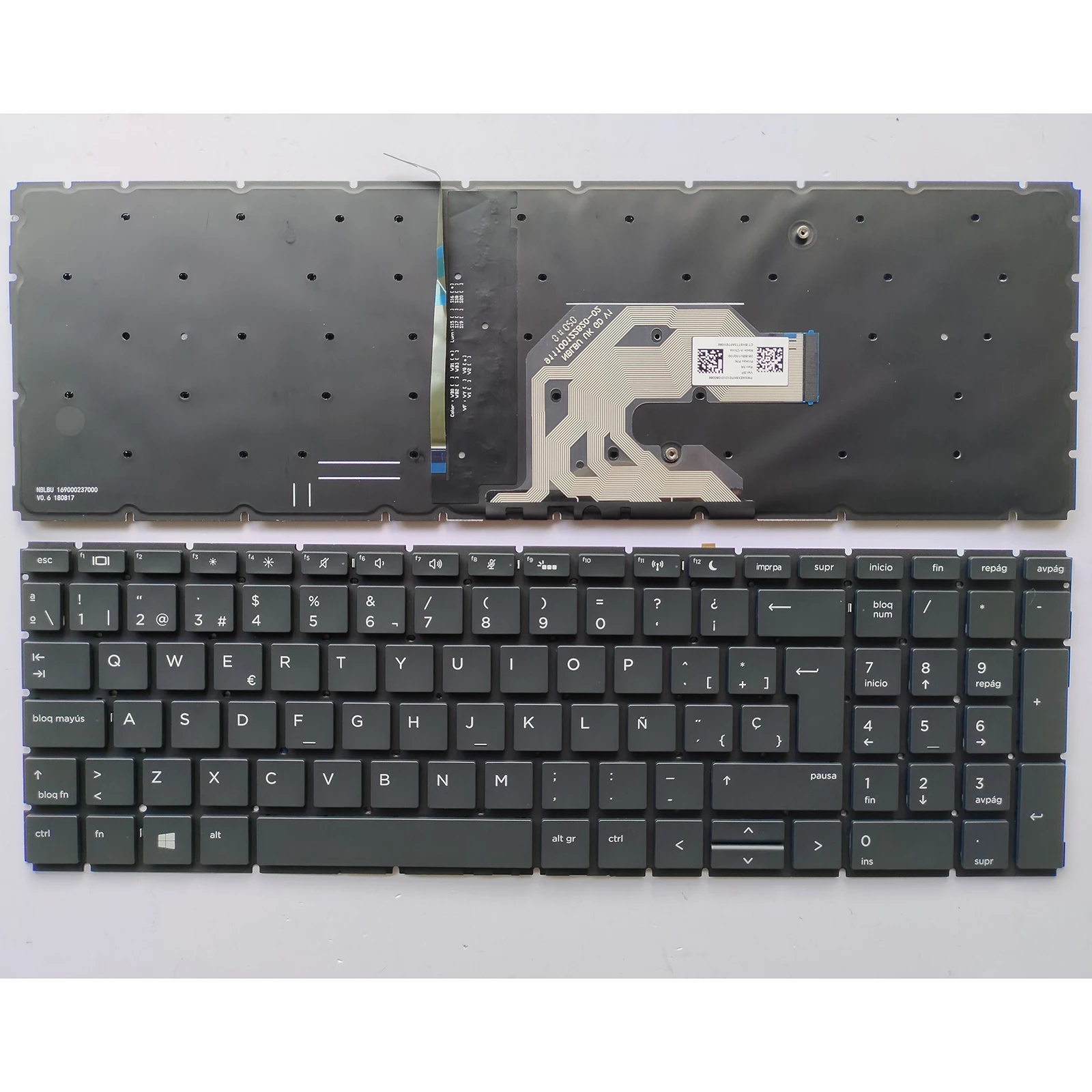 

SP Layout for HP 450G6/G7 455G6 455RG6 455G7 ZHAN 66 Pro 15 G2 G3 HSN-Q25C-Q22C-Q16C Q17C Laptop Keyboard
