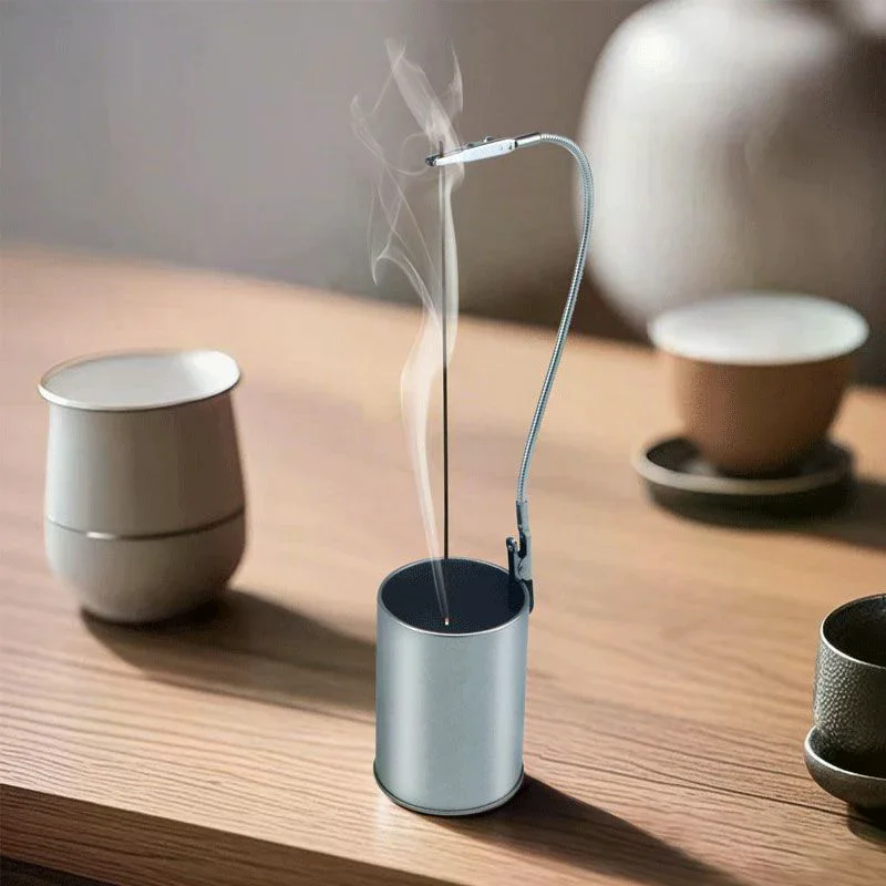 /PFU/Double Headed Metal Incense Clip Mosquito Coil Holder Censer Universal Crocodile Clip Fragrance Diffuser Home Decor 10Pcs