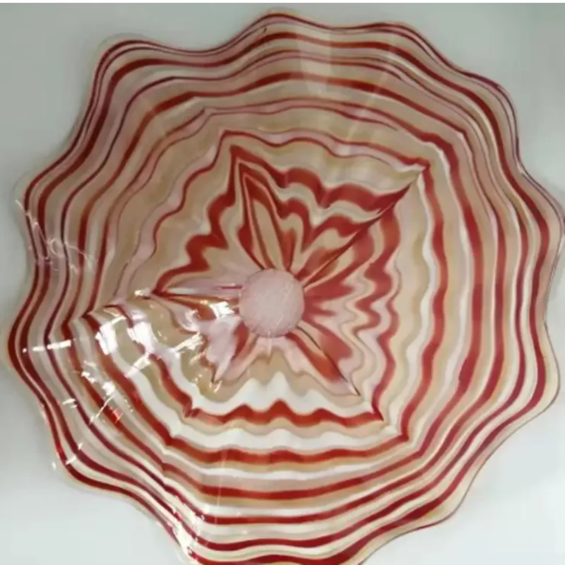 Modern Art Glass Murano Art Hand Blown Wall Glass Decoration