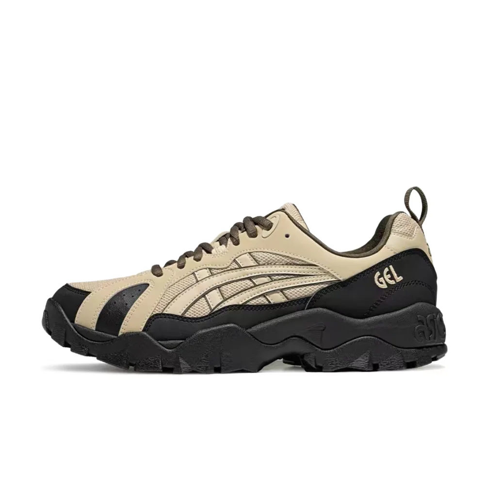 ASICS Gel-Truck Low-Top Casual Shoes Light Khaki Colorway Comfortable Versatile Slip-Resistant Durable for Unisex 1203A485-022