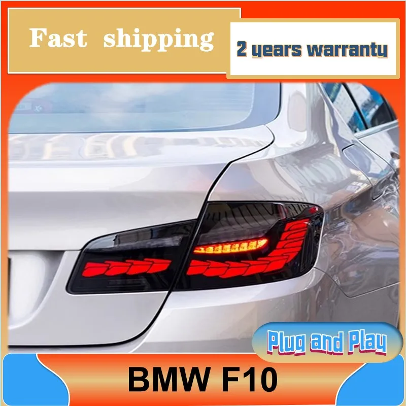 Car Styling for BMW F10 Taillights 2011-2016 5 Series Tail Lights F18 528i 530i 535i M5 GTS Rear DRL Fog Brake Revering