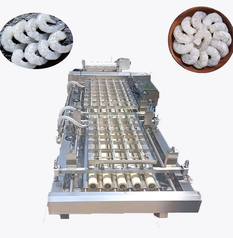 Commercial Automatic Shrimps Remover Peeler Shrimp Peeler Processing Machine