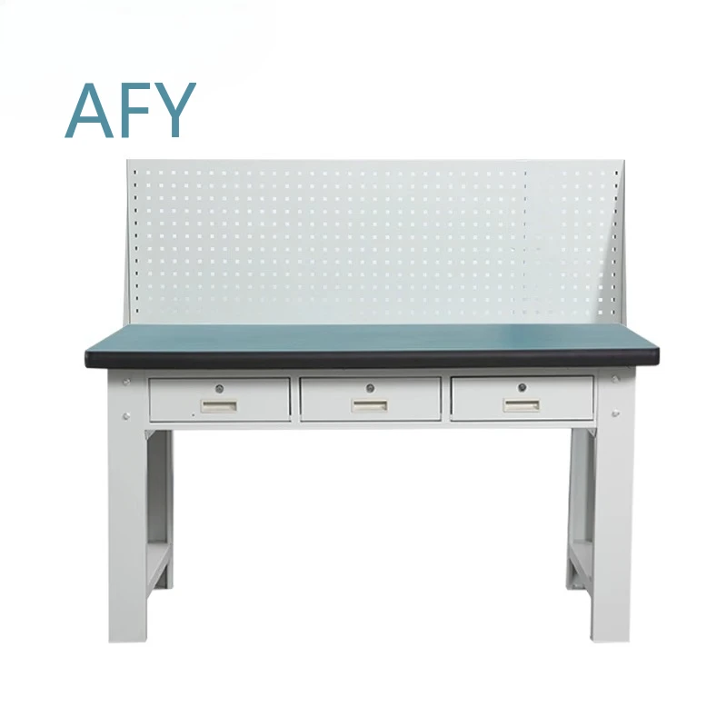 Horizontal Three Pumping Single Hanging Plate Anti-Static Maintenance Workbench for Electronics Repair for SMT Assembly for