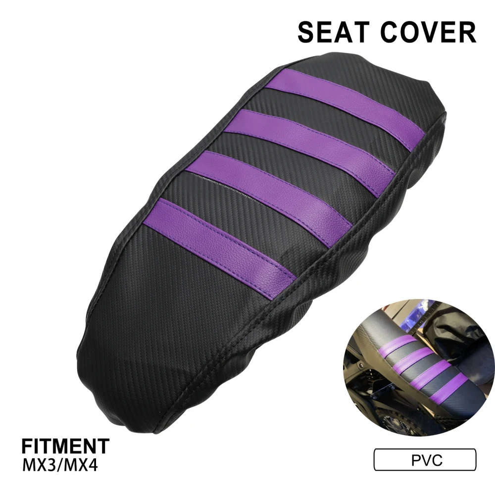 Para MX3 MX4 Talaria Sting Ebike funda de asiento suave impermeable protector antideslizante bicicleta eléctrica todoterreno motocicleta