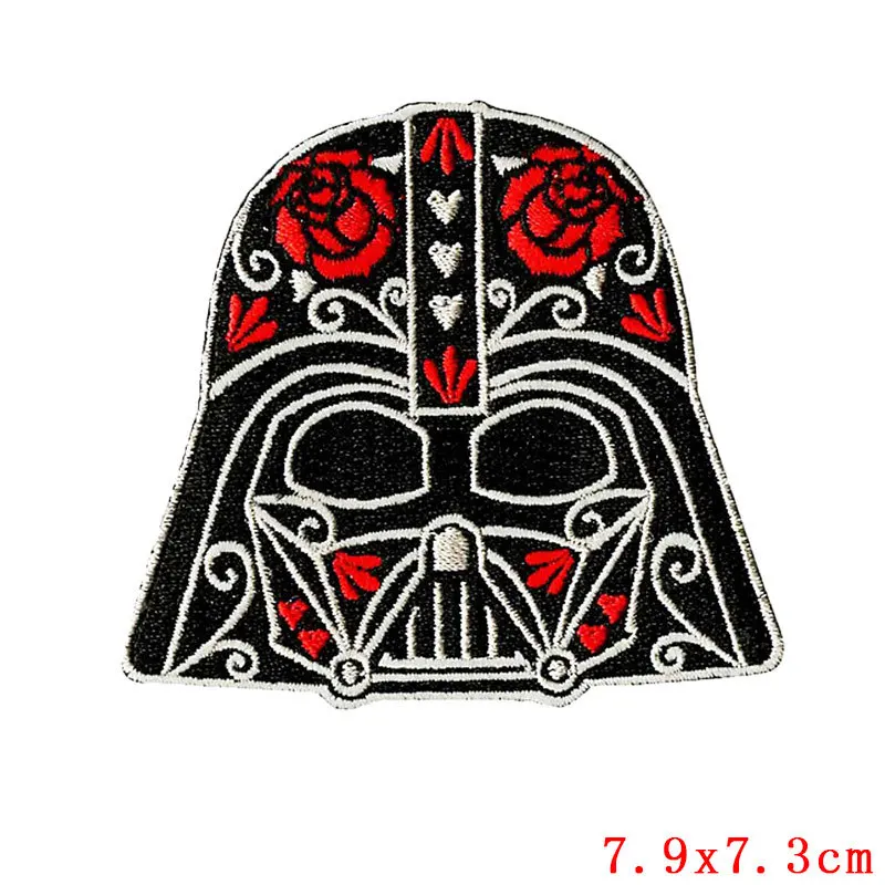 Patch bordado de Star Wars Disney para roupas, patches de ferro, mandaloriano, Yoda, bebê, Darth Vader, soldado, acessórios de vestuário