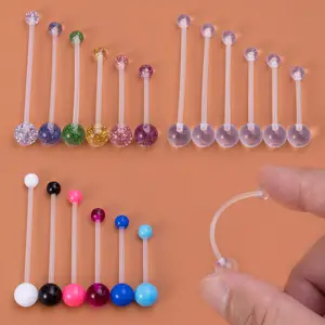 Long Bar Belly Ring AliExpress