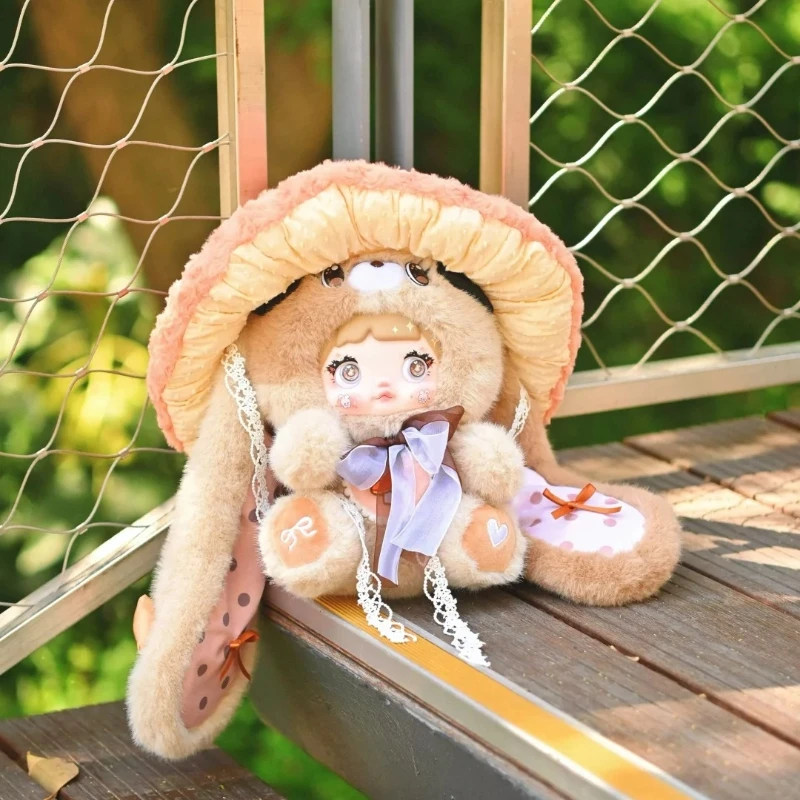 

Authentic Nommi Nuomeier 400% Mushroom Hat Blind Box Large Plush Doll Cute Women'S Festival Gift