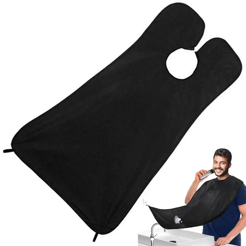 Male Beard Shaving Apron Waterproof Beard Hair Catcher Apron For Anti Beard Falling Holiday Birthdday Daily Present For