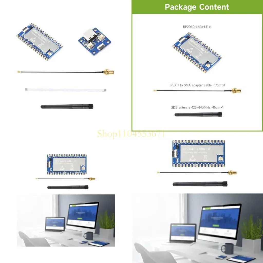 

Best Seller RP2040-LoRaLF/RP2040-LoRaHF Development Board Integrates SX1262 RF Chip Long Ranges Communication Option For