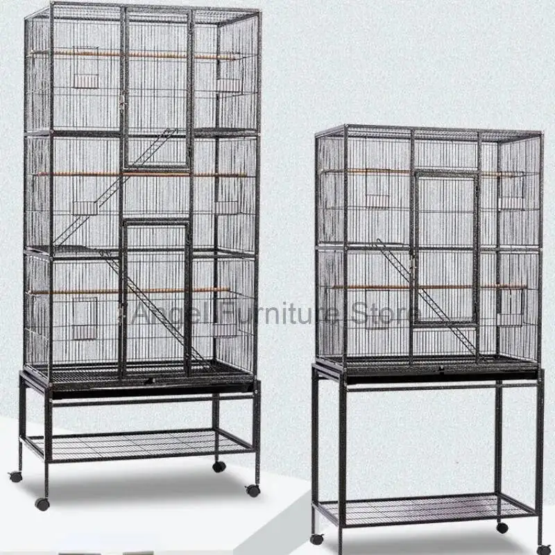 

Cages Parrot Feeder Budgie Pigeon Canary Bird Stand Quail Bird Cages Large Outdoor Gaiolas Para Papagaio Pet Products YY50BC