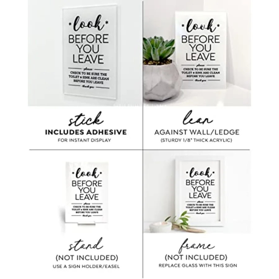 Reilly Origils 4x6 Ih يساعد على الحفاظ على نظافة حوض المرحاض قبل أن تترك علامة المصمم جاهزة للالتصاق أو الإطار العجاف