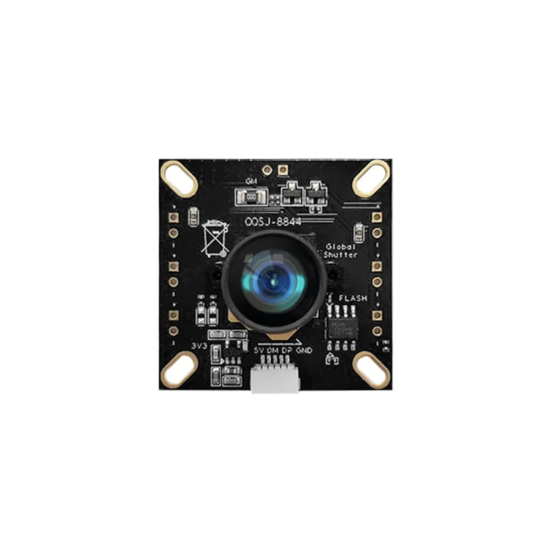 Global Shutter High Frame Rate 60FPS 720P 1MP USB2.0 Interface H.264 Wide Angle  Module