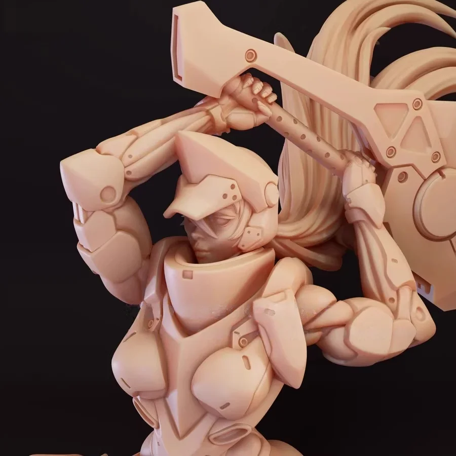 75mm Cast Resin Model Assembly Kit Royal Guard Female Warrior Model Unpainted