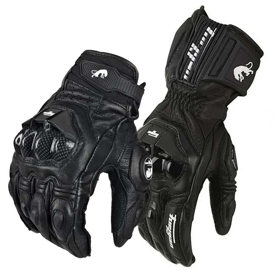 Professional Motorcycle Gloves Red White Off-road Racing Motos Gloves Drop Resistance Outdoor Luvas Black Suvs Full Long Style