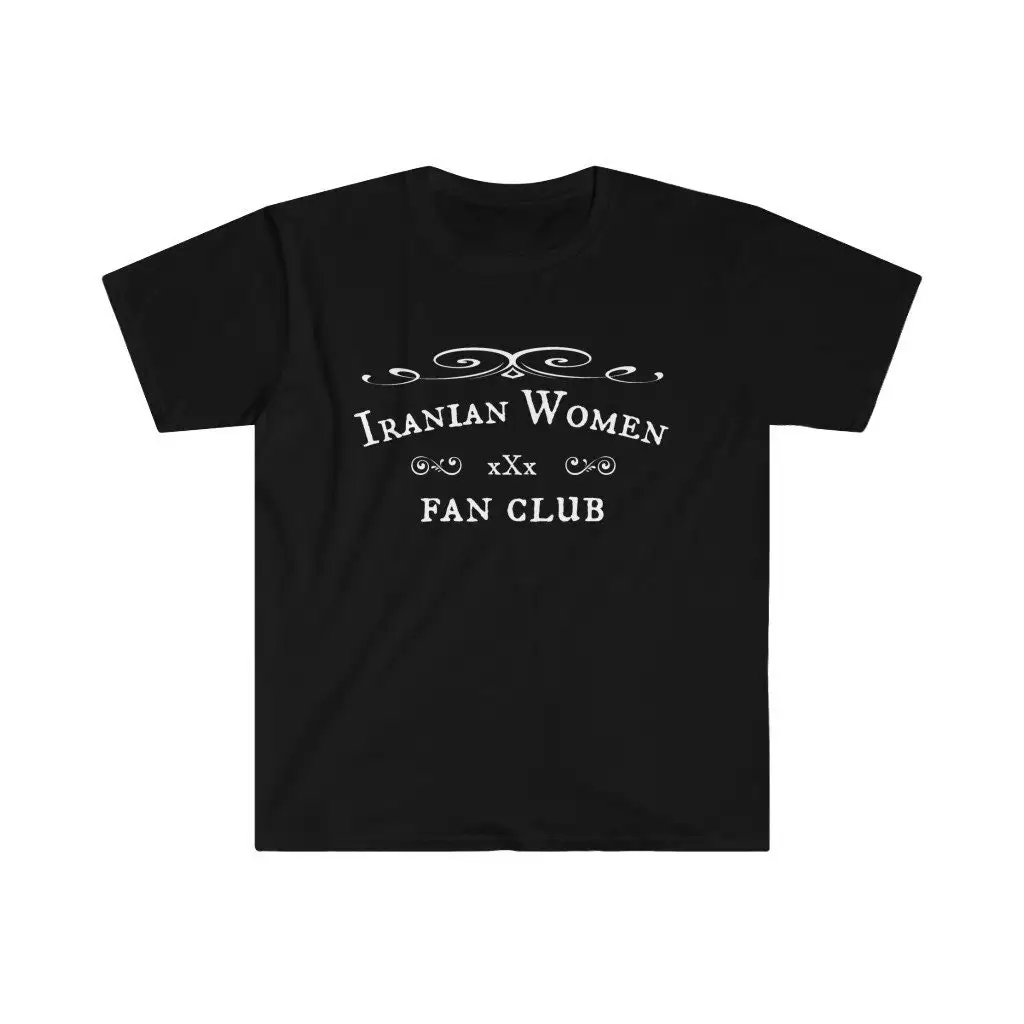 Iranian Women Fan Club Free Iran Protest Softstyle T Shirt