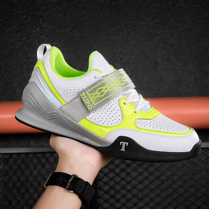 Professional Weightlifting Shoe Men's Women's Squat Shoes Non-slip and Wear-resistant Sports Shoes Comfortable Deadlift Shoes