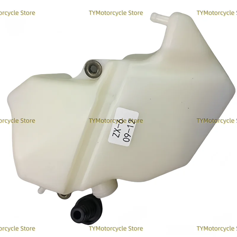 

Motorcycle Water Coolant Overflow Reservoir Tank Radiator Fit For KAWASAKI ZX6R ZX-6R 2009 2010 2011 2012