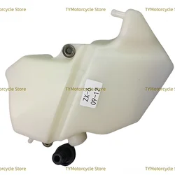 Motorcycle Water Coolant Overflow Reservoir Tank Radiator Fit For KAWASAKI ZX6R ZX-6R 2009 2010 2011 2012