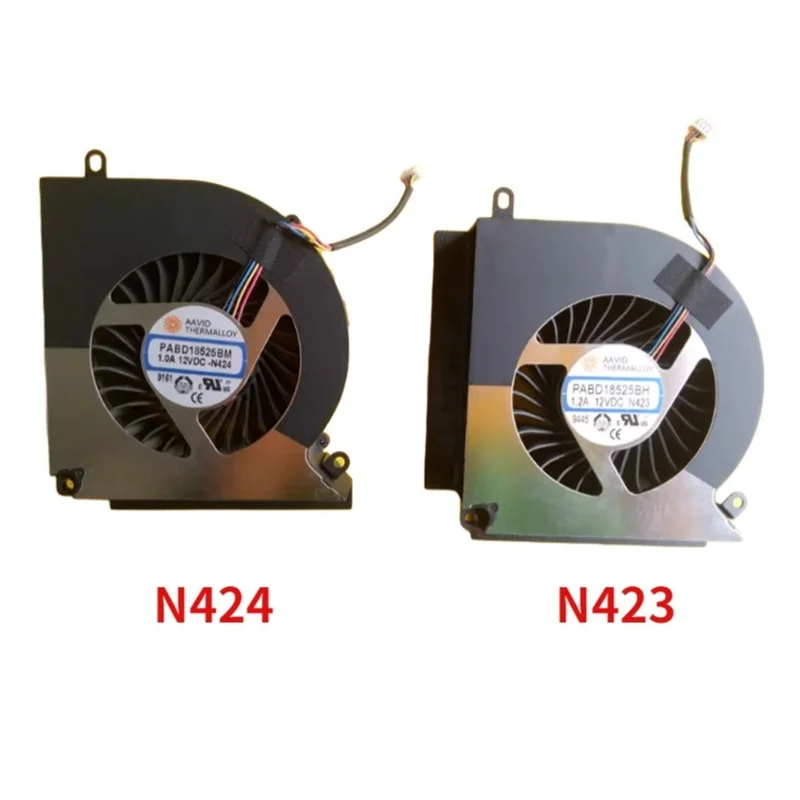 OEM Replacement  Cooling Fan for MSI GT76 MS-17H1 17H2 17H3 N424 N423 9SG-048CN I9-9900K