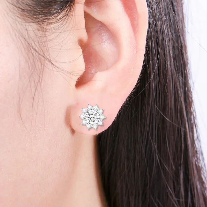925 Sterling Silver Classic Huggies Earrings For Women Gift Mini Hoop Cartilage Earrings Ear Bone aros aretes Ear Buckles - view 3