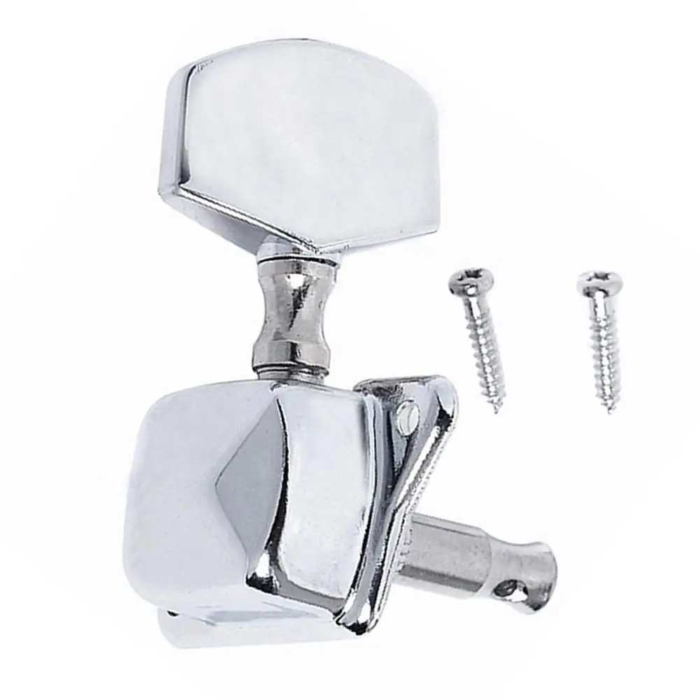 Guitar Tuning Pegs Open Machine Heads Tuners Keys Oval Button Acoustic For Folk Guitar Parts Guitar String Button Tuner Machine