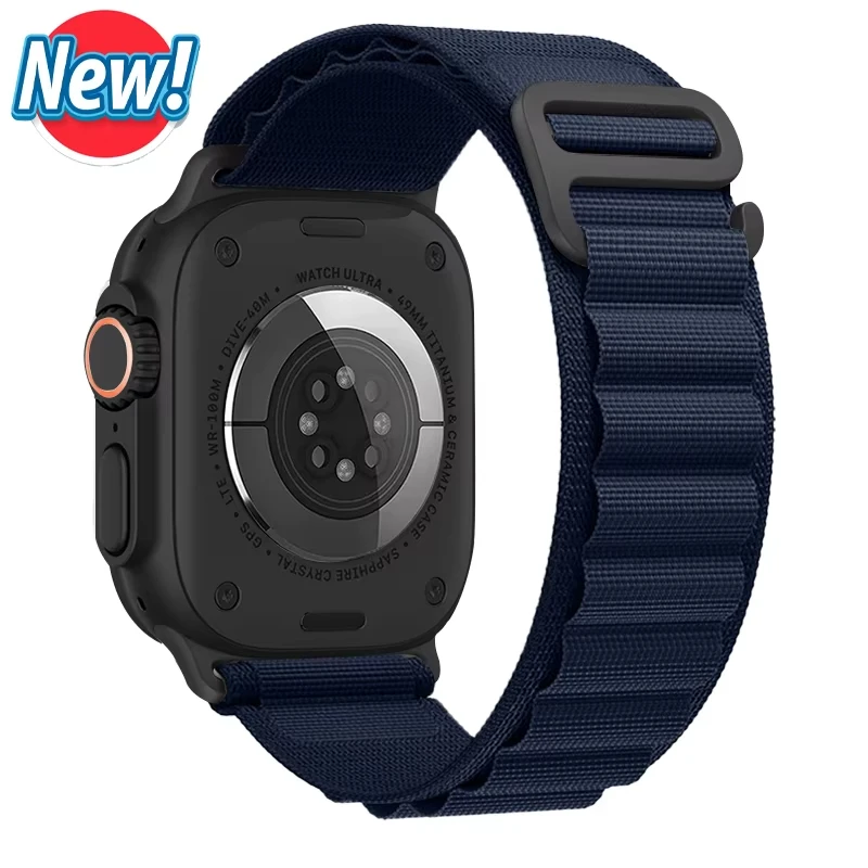 Alpine Loop voor Apple Watch Ultra 3 2 Band 49mm 44mm 40mm 41mm 45mm 42mm 46mm Armband Correa iWatch Series 9 8 7 SE 10 11 Band