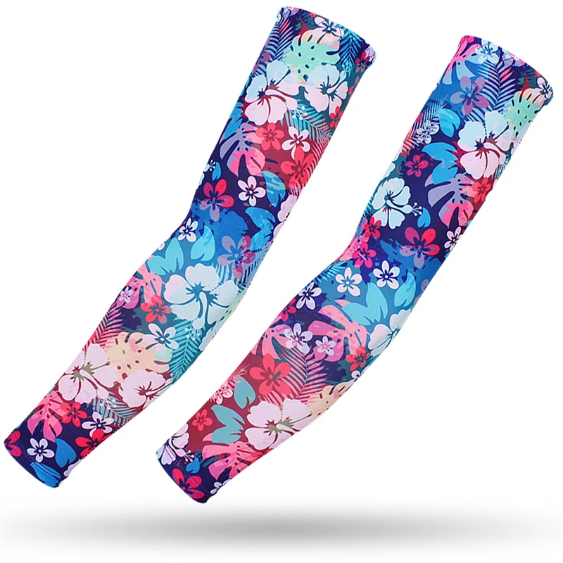 Sports Safety Arm Sleeves for Men and Women, Arm Warmers, UV Protection, Hand Sleeve Cover, Cooling for Golf, Cycling, Fishing,