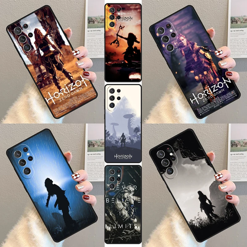 Game Horizon Zero Dawn Phone Case For Samsung Galaxy S23 S21 S20 FE S24 S22 Ultra Note20 S10 S9 S8 Plus Silicone Cover