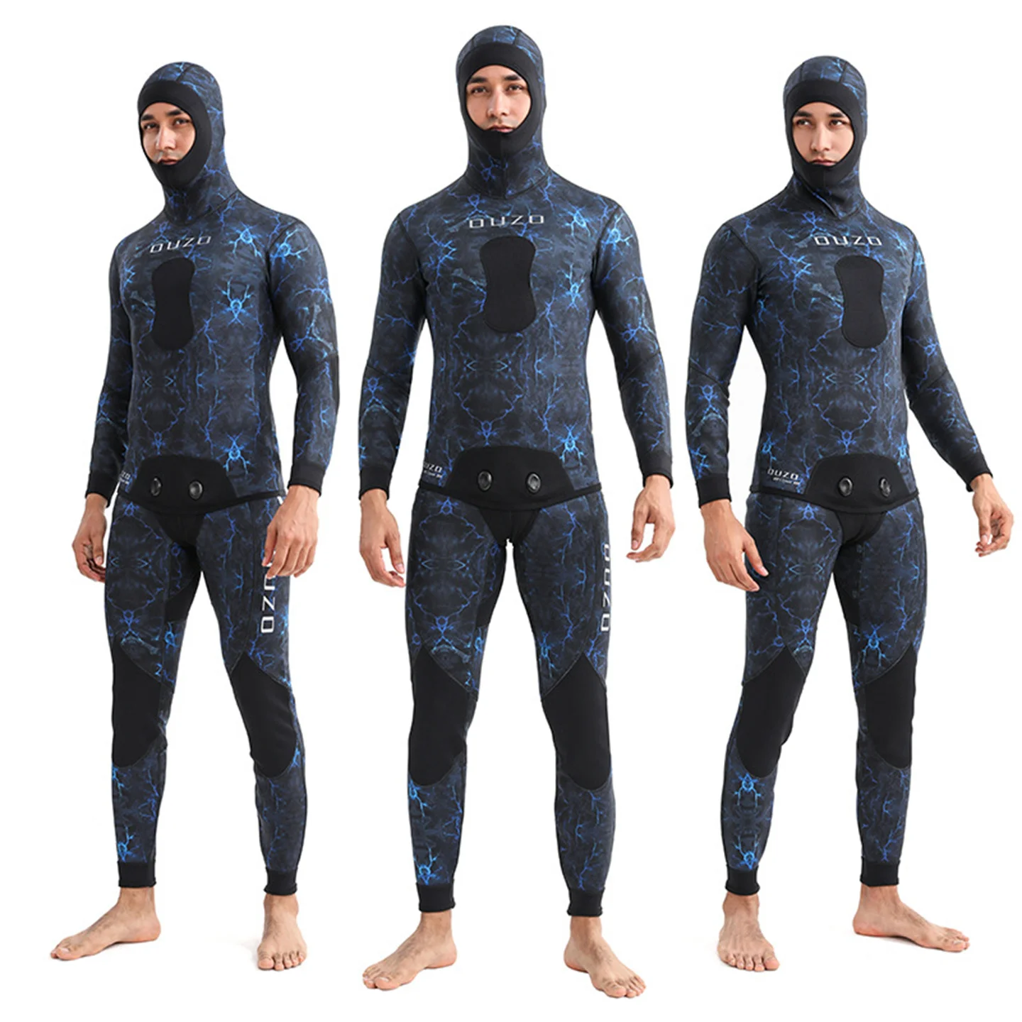 

1.5mm Diving Suit Cold Protection Warmth Split Winter Swimsuit Camouflage Hunting Fish Suit Fishing Suit Free Diving Surfing Sui