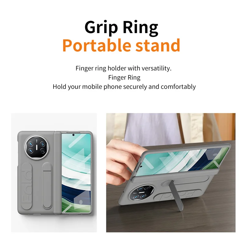 حافظة أصلية بحزام معصم لهاتف هواوي ميت X5 X3 حافظة صلبة رفيعة للغاية بلون غير لامع لهاتف هواوي ميت X5 #5