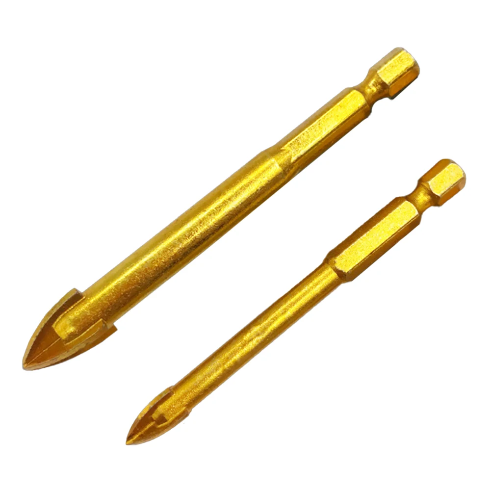 

Alloy Triangle Drill Cross Head Drill Bits For DIY Projects Compatible With Various Drills Efficient Drilling For Brick Walls