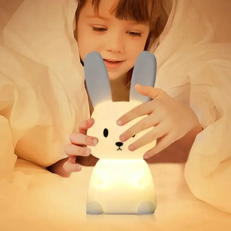 

Мягкий силиконовый ночник с рисунком кита для декора детской комнаты, USB перезаряжаемый светильник для сна для детской спальни, дропшиппинг