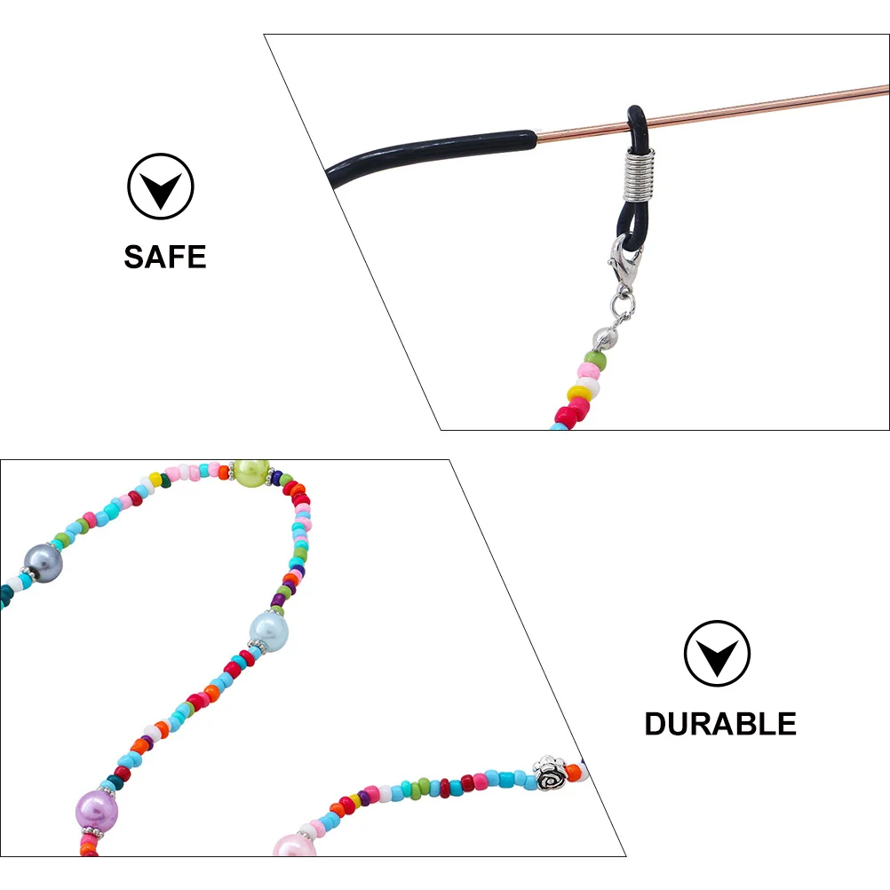 

1 Piece Glasses Lanyard Anti Lost Eyeglass Strap Resistant Compact Design for Daily Use Travel Essential