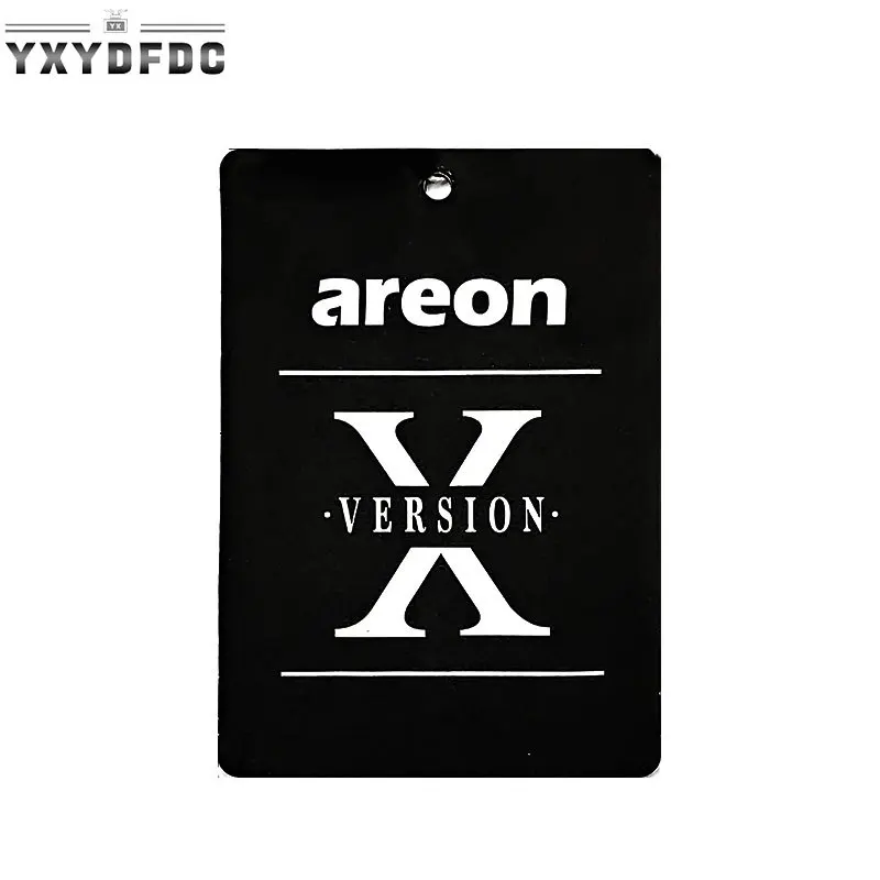 X Version Car Air Refresher Car Suspension Decoration Home Bathroom Refresher Natural Tea Paper  perfume Car Interior Hanging image 3