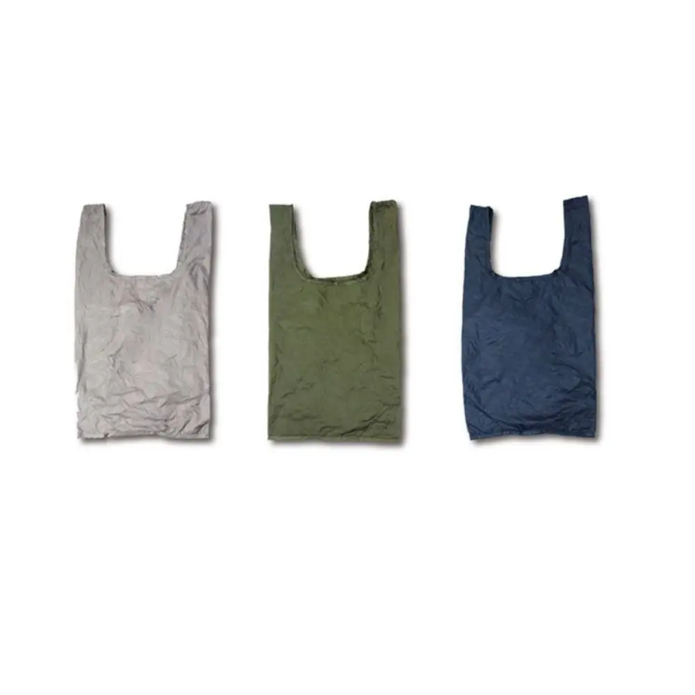 High Quality Nylon Folding Shopping Bag Reusable Ultra-light Storage Gift Bag Waterproof Handheld Tote Eco Bag Home