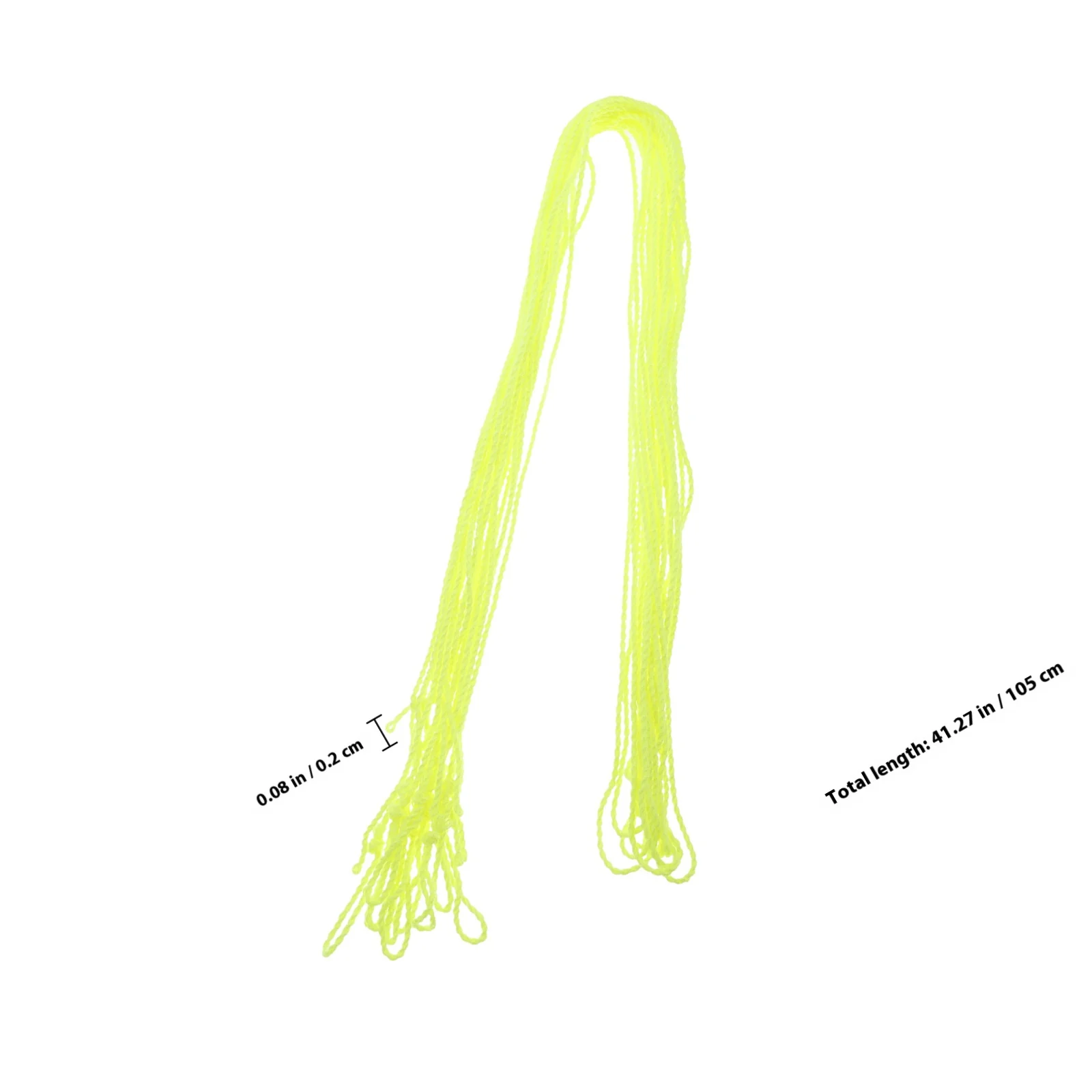 50 Peças de Cordas de Yo-Yo de Nylon Arco-Íris, Substituição Durável para Jogo Competitivo, Freestyle, Looping e Precisão, Uso Externo