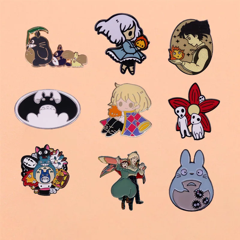 Japanische Anime Emaille Pin Cartoon Brosche klassische Heilung Metall Abzeichen einzigartiges Geschenk Kleidung Zubehör