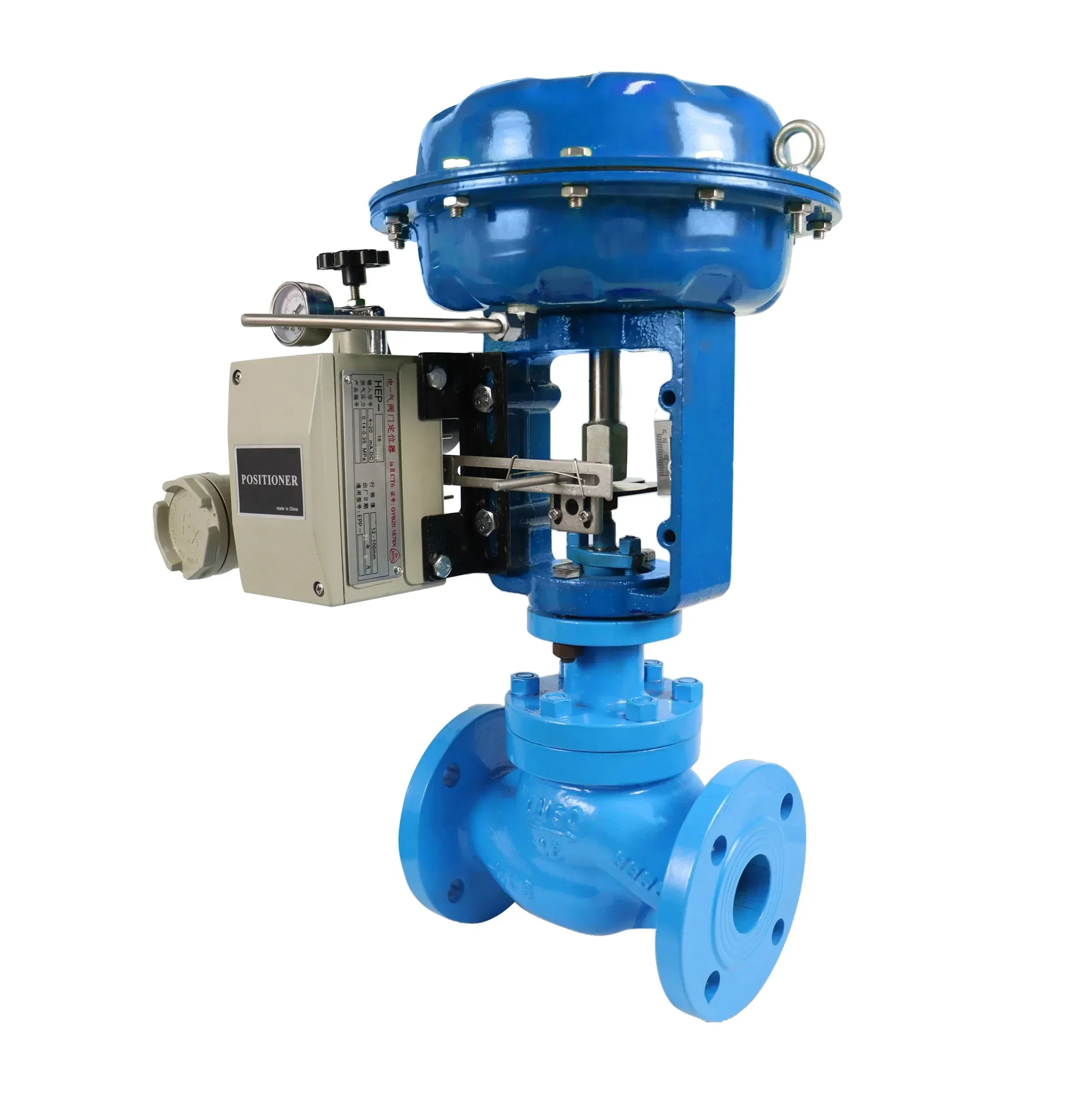 Hot Sales Cast Steel Pneumatic Diaphragm Steam Guide Regulating Proportional Valve