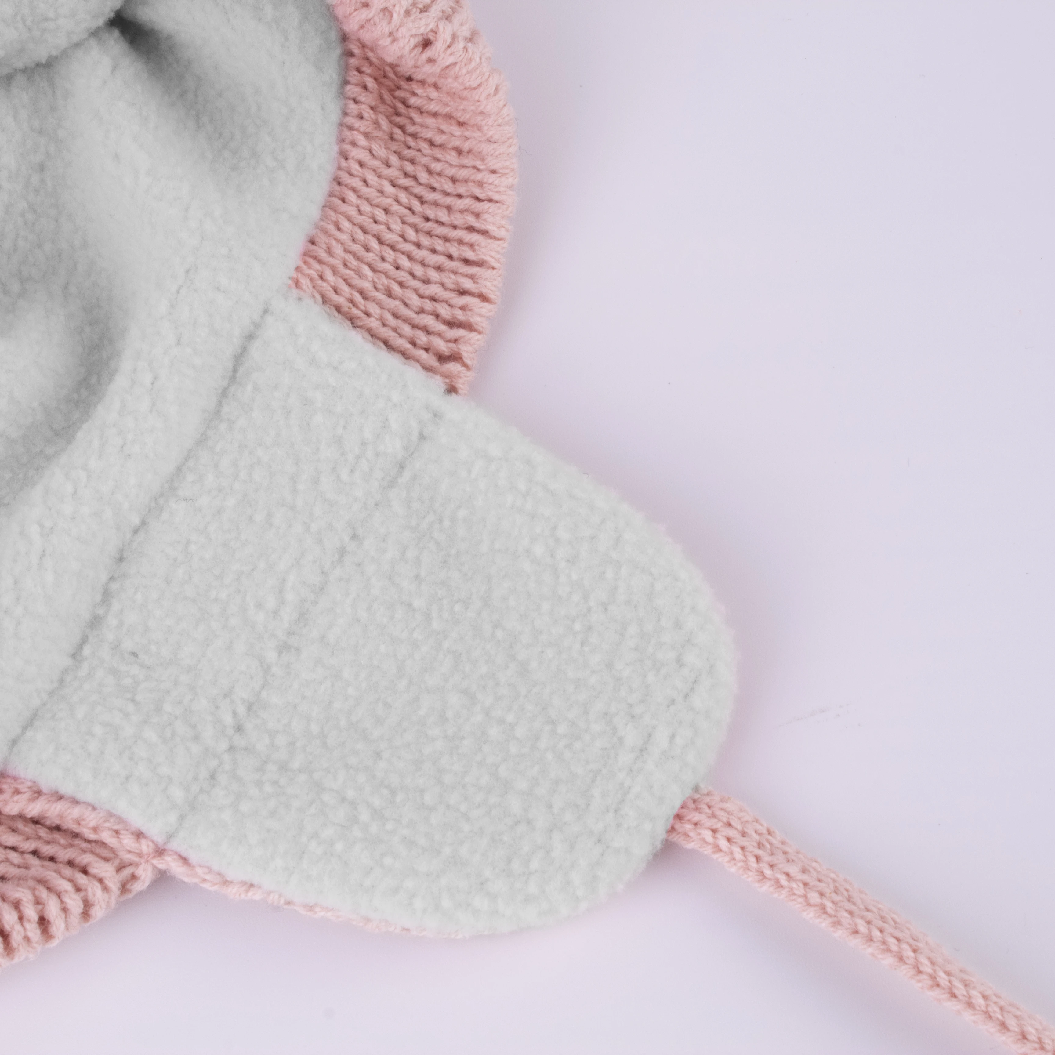 Baby Winter Hat Fleece Lined with Ear Flaps Knit Beanies Cap for Kids Toddler Boys Girls