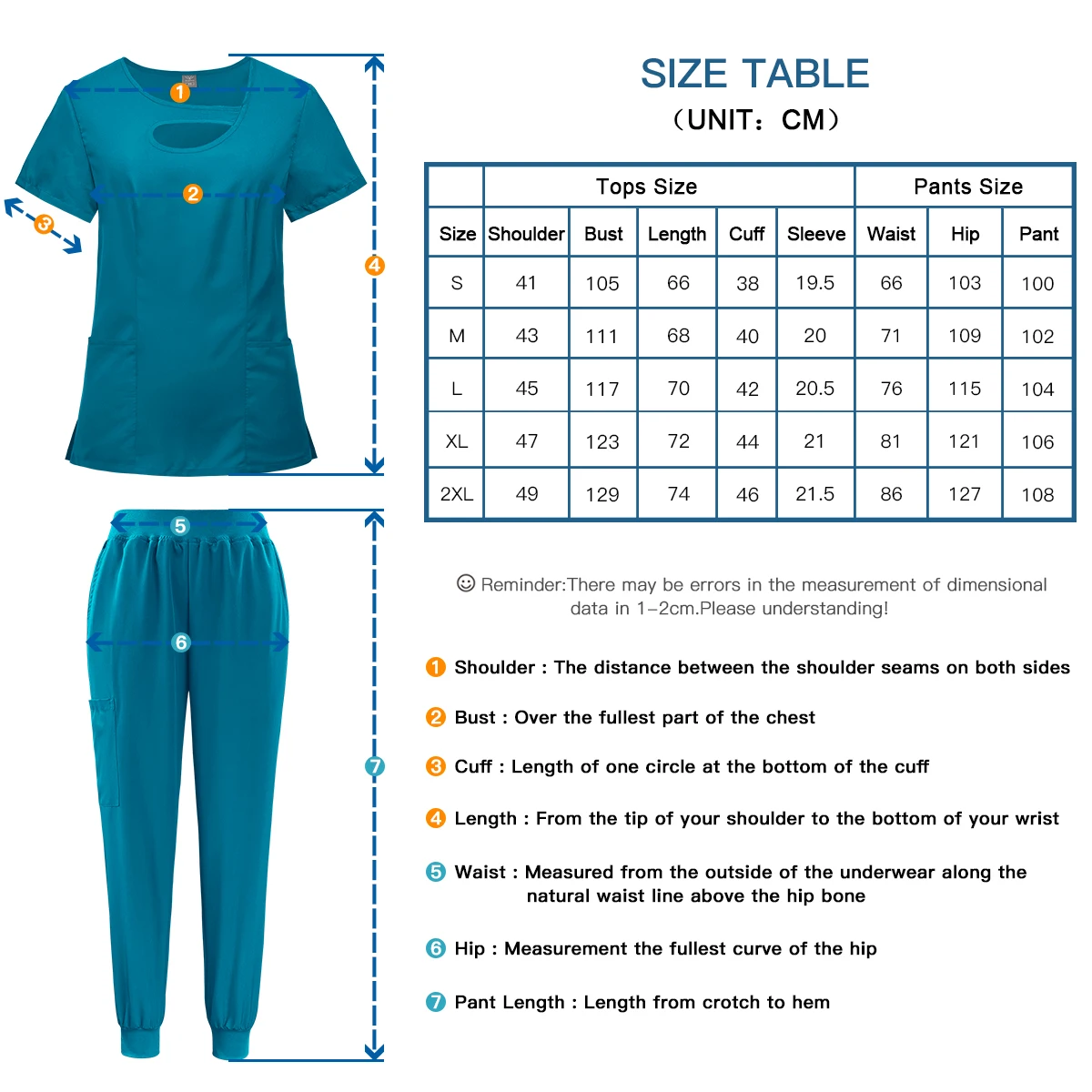 Scrubs Medical Uniform Women Nurse Accessories Medical Clothing Sets Women Dental Clinic Work Uniforms Beauty Salon Spa Overalls