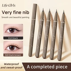 Life Girls Slender and smooth eyeliner liquid pen, natural makeup retention, natural eye contact, waterproof and sweat-proof