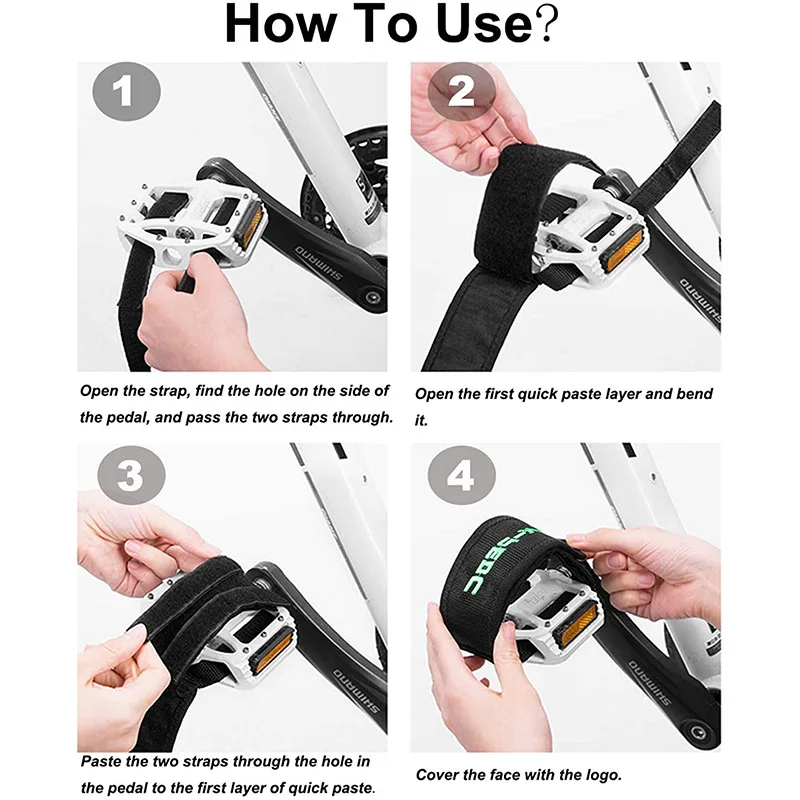 Outdoor Cycling Bike Pedal Toe Cover Fixed Foot Strap Anti Slip Fixie Bicycle Pedal Binding Belt Accessories