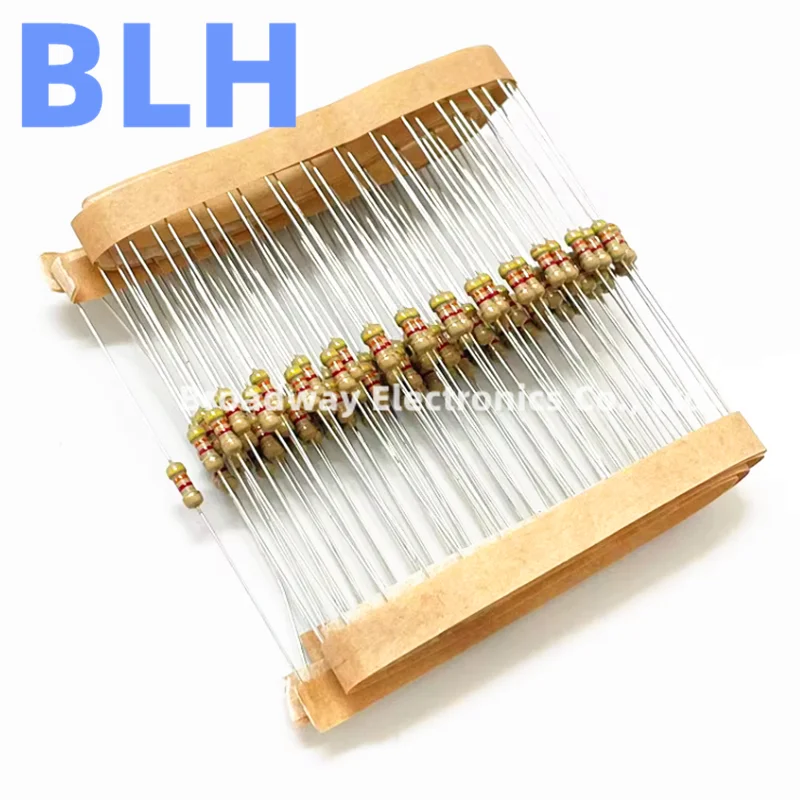 100PCS 0.25W Carbon Film Resistor 1/4W 5% 8.2M 9.1M 10M 15M 20M Ohm