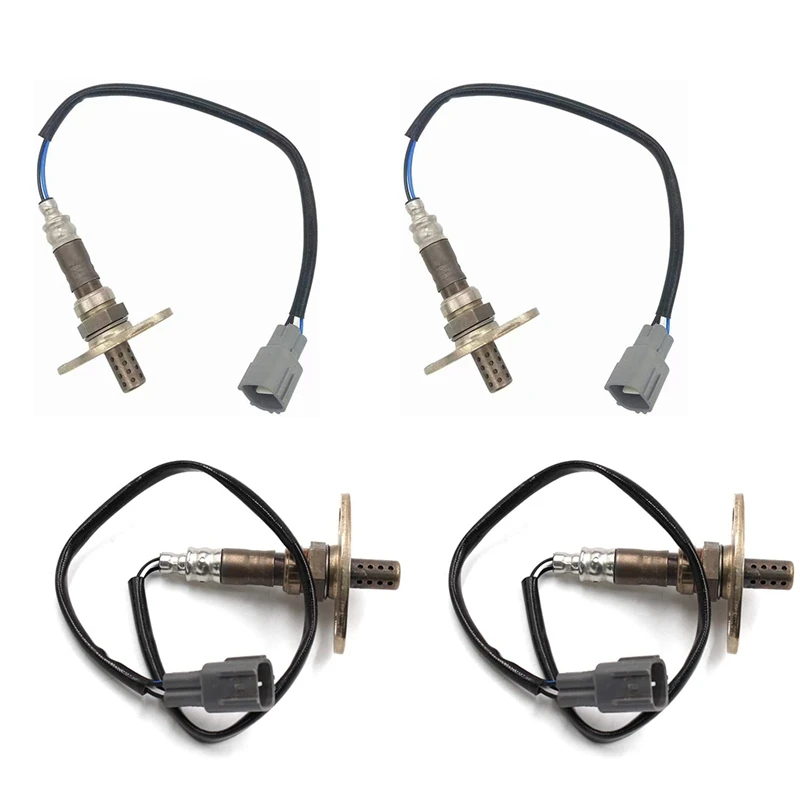 4Pcs 89465-60150 89465-69175 Front & Rear O2 Oxygen Sensor For Toyota Land Cruiser FZJ100 Lexus LX470 4.7L 2002-2007