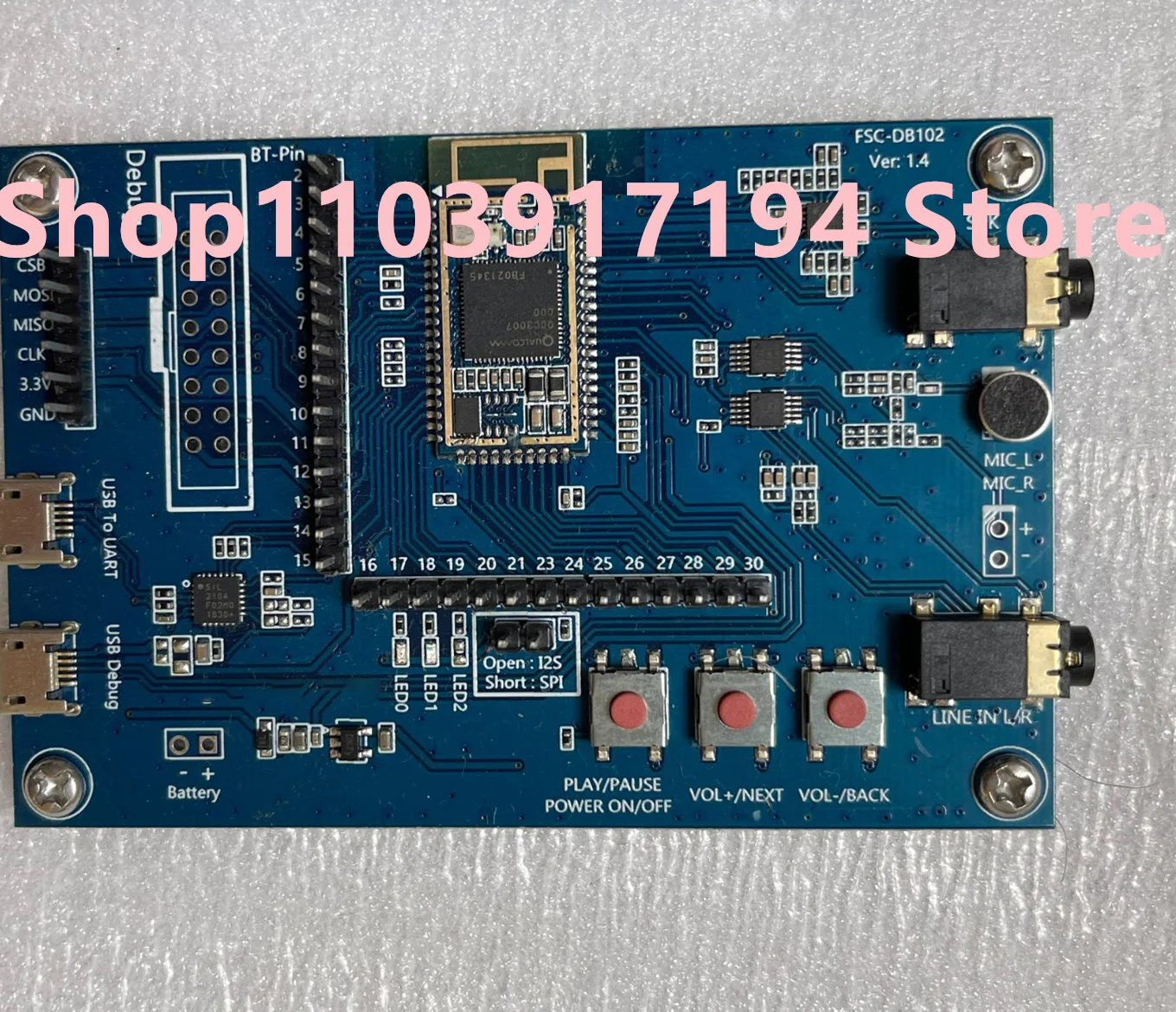 FOR FEASYCOM Bluetooth development board FSC-DB102