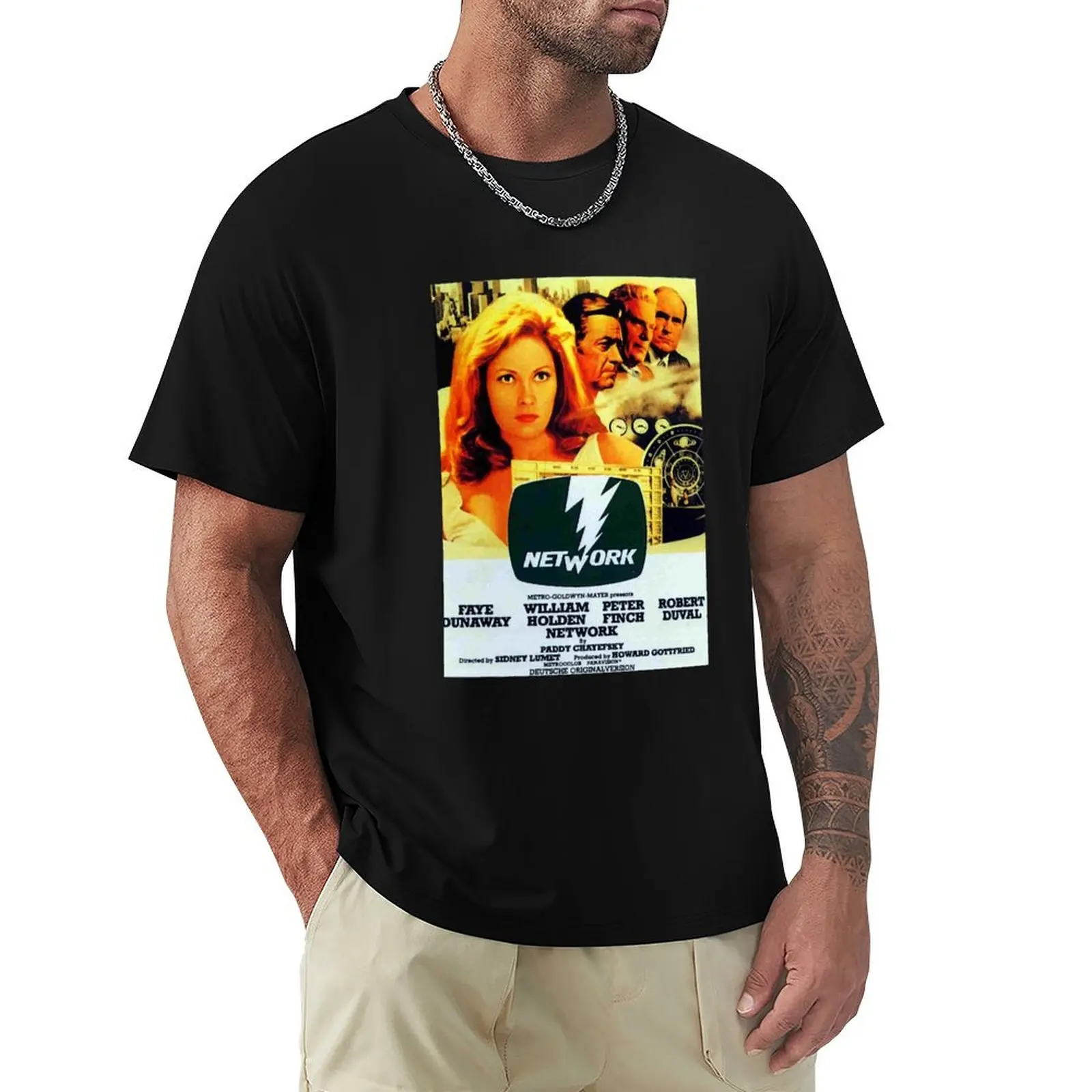 Sidney Lumet Network Love Funny You T-Shirt vintage Aesthetic clothing hippie clothes tops heavyweight t shirts for men