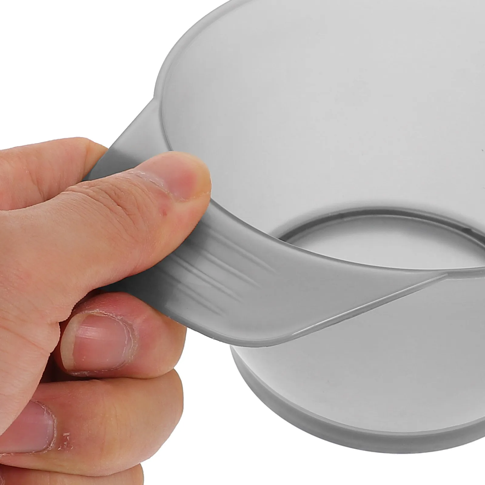 

Sturdy Plastic Hair Dye Bowl with Clear Measurement Markings Effortless Mixing Pouring Experience for DIY Hair Dye and Salon Use