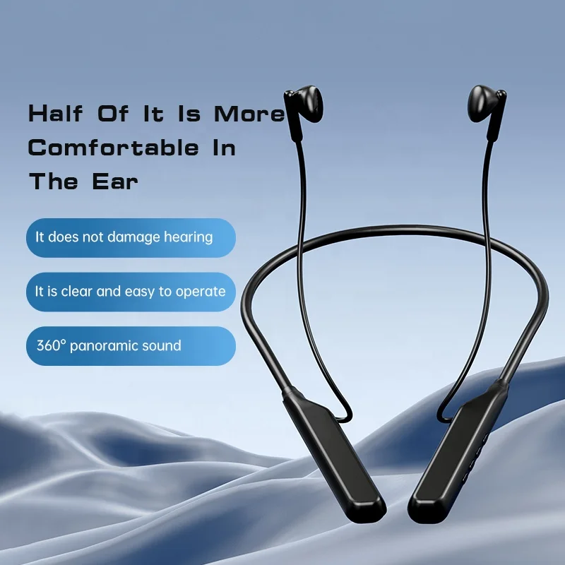 New Bone Conduction Hearing Aids Open Ear Headphones Waterproof Personal Sound Amplifier Assistive Listening Device for Seniors