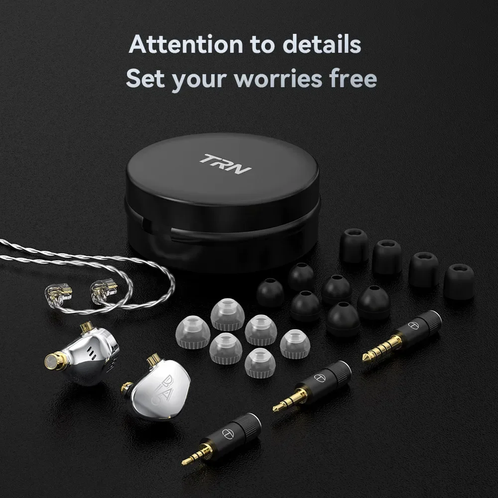 TRN BA16 32BA Driver Unit In Ear Earphone Balanced HIFI Wired Tuning Switch Cancelling  Earbuds Headset TRN Official Store