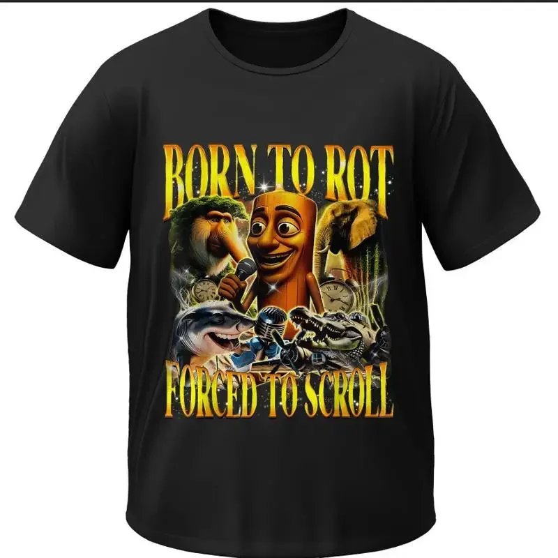 T shirt Meme All Characters Italian Brainrot AI Memes